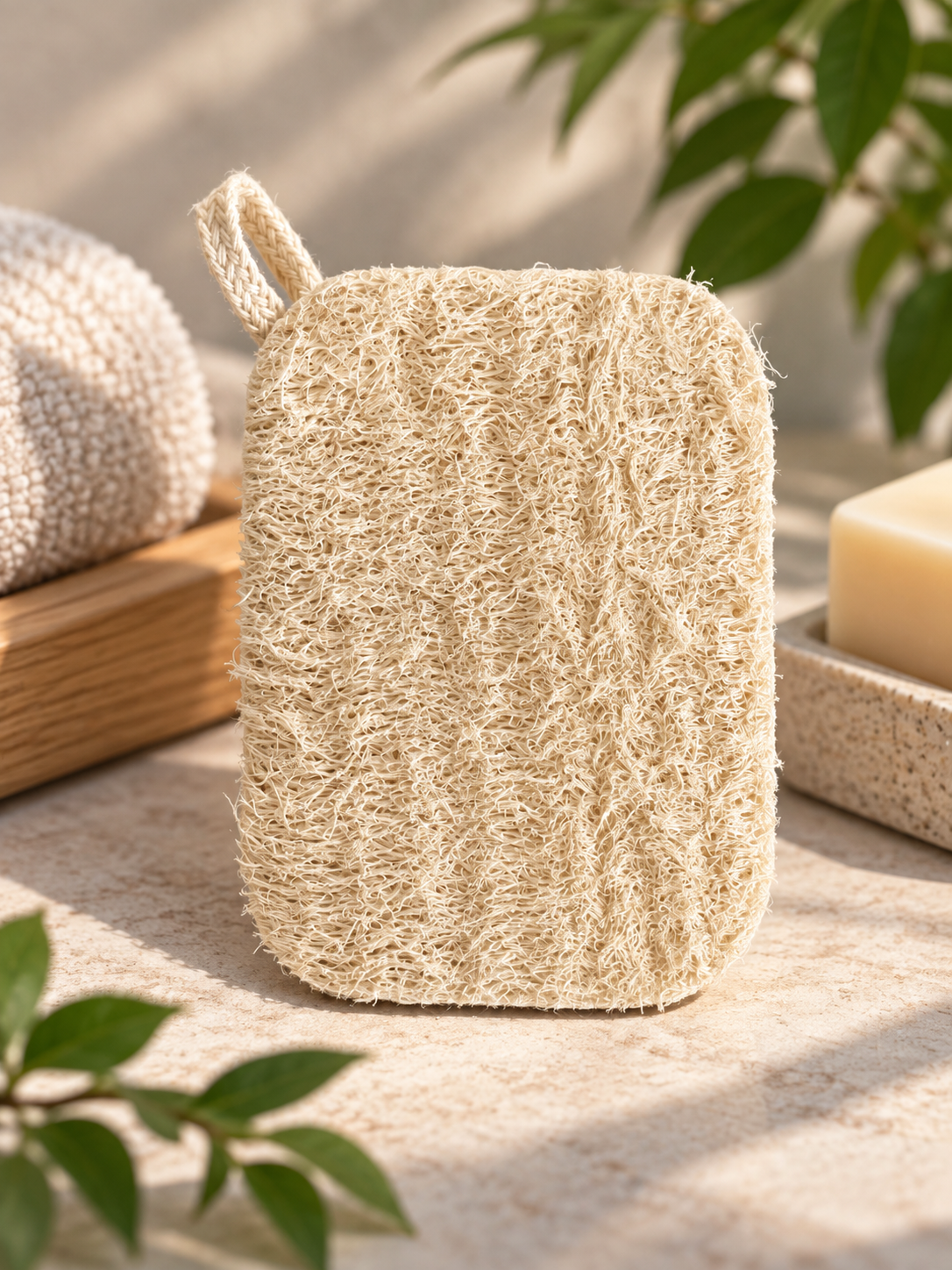 Flad loofah